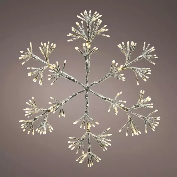 Copo de nieve luminoso Altéa Blanco cálido 192 LED 3