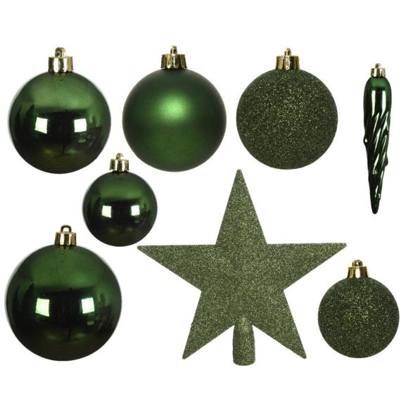 Kit di decorazioni di Natale Novae Verde abete 2
