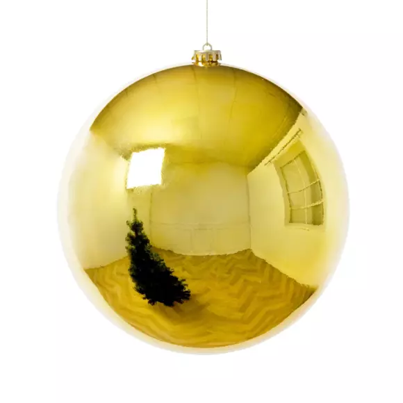 Weihnachtskugel (D250 mm) New Alpine Gold 2