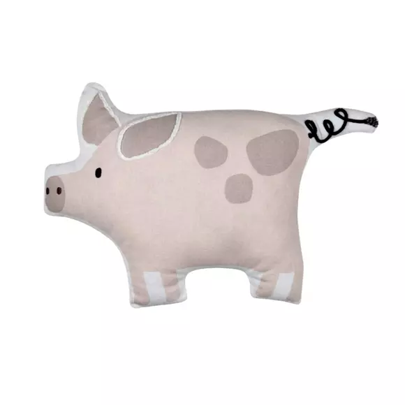 Coussin cochon enfant Tom Rose 2