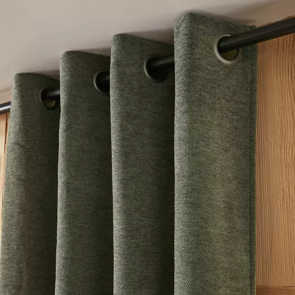 Rideau occultant isolant (140 x 260 cm) Bjorn Vert romarin 2