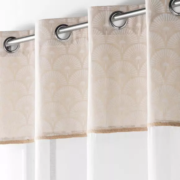 Voilage (140 x 240 cm) Bahina Beige 2