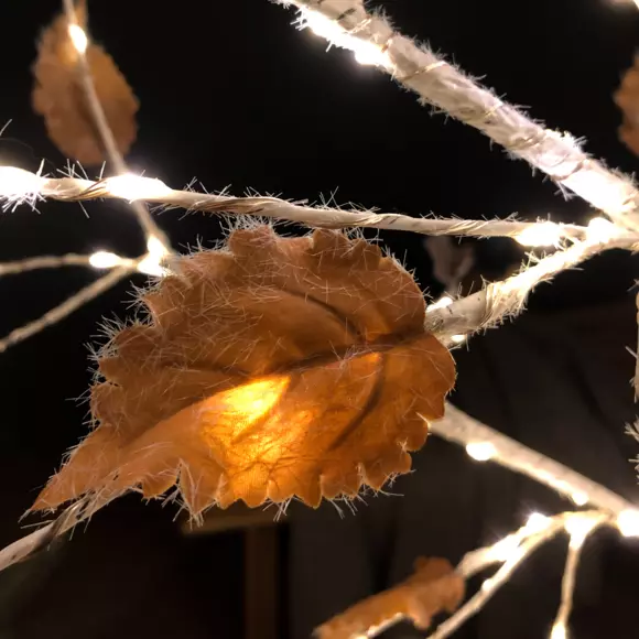 Árbol luminoso Faucia 180 cm Blanco cálido