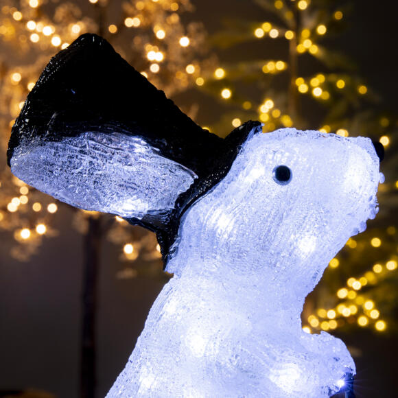 Conejo con luz Vélo Blanco frío 64 LED