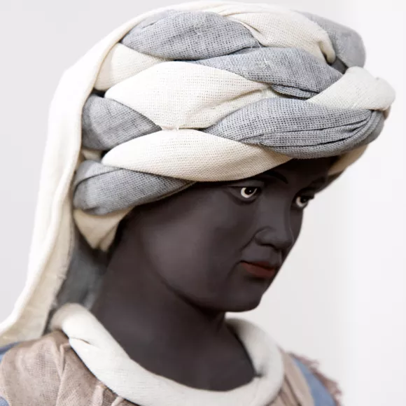 Les 6 grands santons de Gisèle