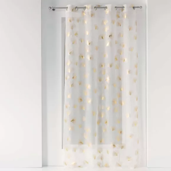 Voilage (140 x 240 cm) Ginkgold Or 3