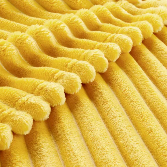 Kuscheldecke (220 cm) Kalie Gelb