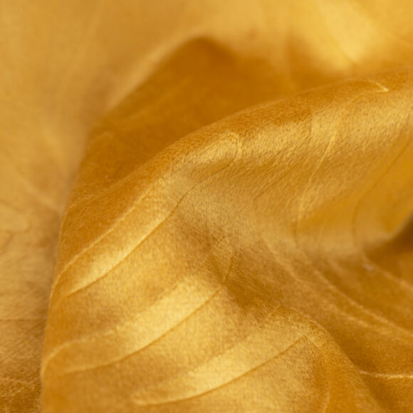 Cortina opaca terciopelo (180 x 260 cm) Fern Amarillo ocre