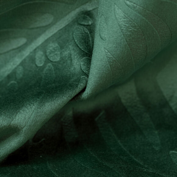 Rideau occultant velours (140 x 180 cm) Fern Vert sapin