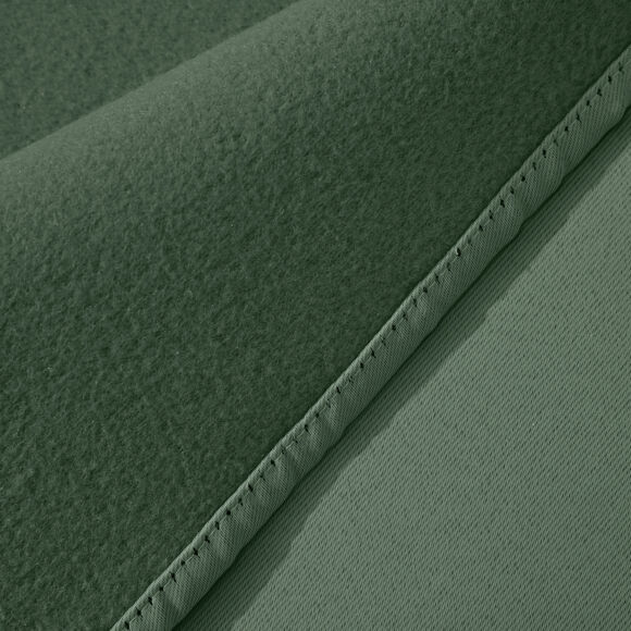 Cortina térmica opaca con frunces para cortina (140 x 240 cm) Calore en verde romero