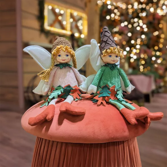 Fétaud de Noël Gabin 41 cm Vert