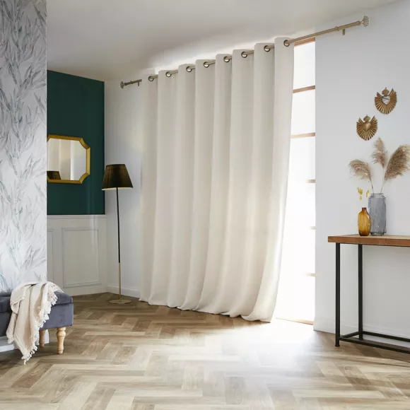 Cortina opaca  (280 x 260 cm) Dark Beige pampa