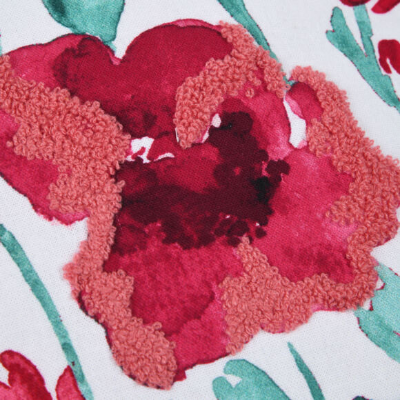 Coussin carré coton (45 x 45 cm) Lucya Multicolore
