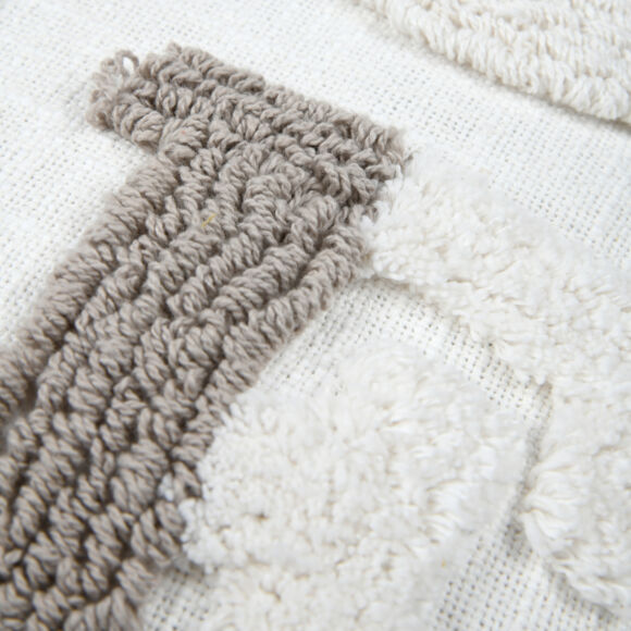Cojín cuadrado en algodón (45 x 45 cm) Joanny Topo