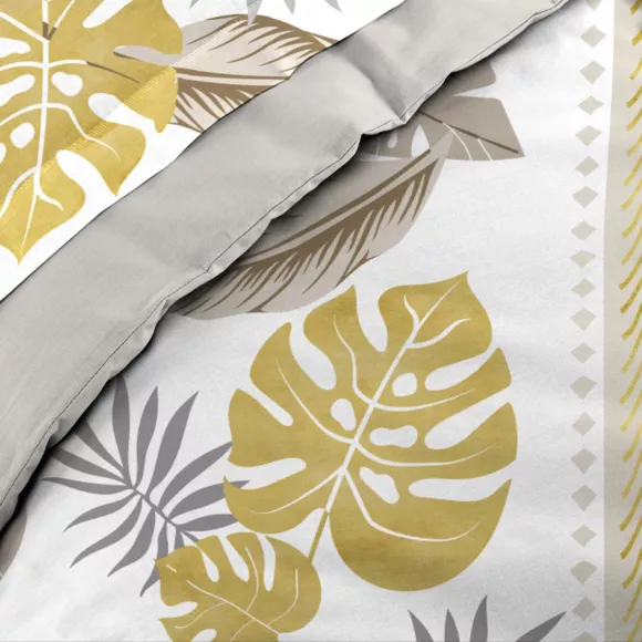 PARURE 3 P. 260 x 240 CM IMPRIME 57 FILS ALLOVER MOANA