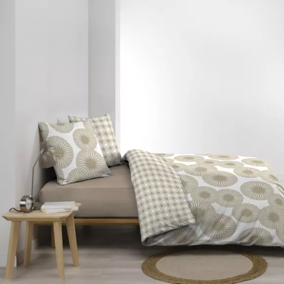 PARURE 3 P. 260 x 240 CM IMPRIME 57 FILS ALLOVER NEBULLA