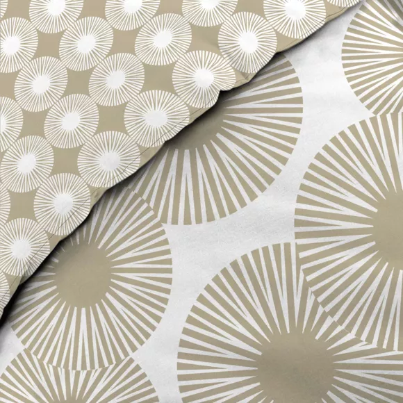 PARURE 3 P. 240 x 220 CM IMPRIME 57 FILS ALLOVER NEBULLA