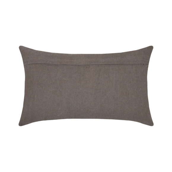 Cuscino rettangolare cotone (30 x 50 cm) Happy Tortora