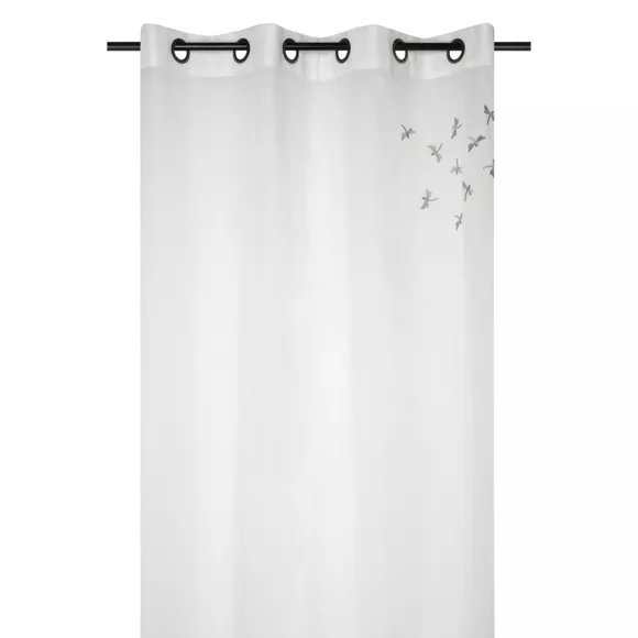 Voilage (140 x 260 cm) Butine Ecru