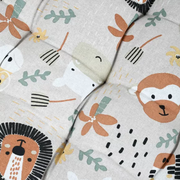 Colchoneta de suelo infantil en en algodón (60 x 120 cm) Coquin Beige