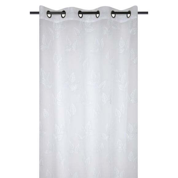 Tenda trasparente (140 x 260 cm) Manisa Bianco