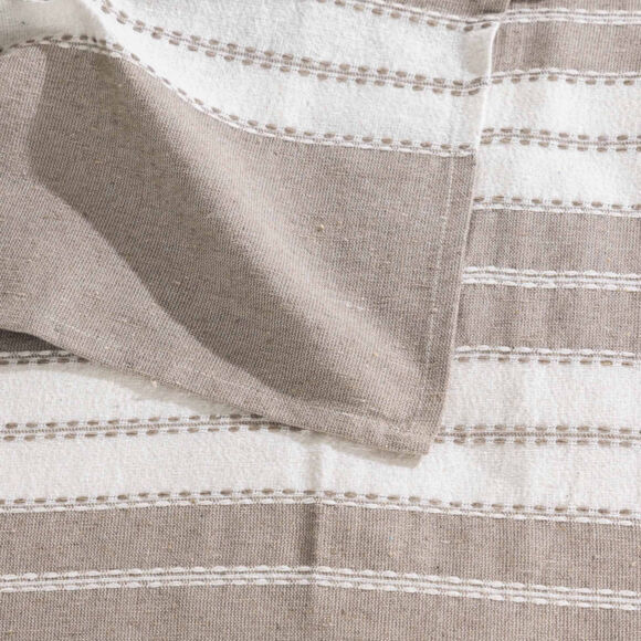 Colcha poli-en algodón (220 x 240 cm) Abby Beige