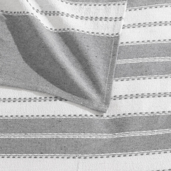Colcha poli-en algodón (220 x 240 cm) Abby Gris