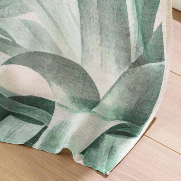 Rideau polyester (140 x 260 cm) Equateur Vert