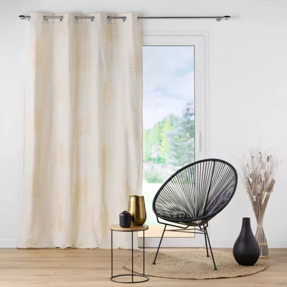 Cortina lino (140 x 240 cm) Venus Beige