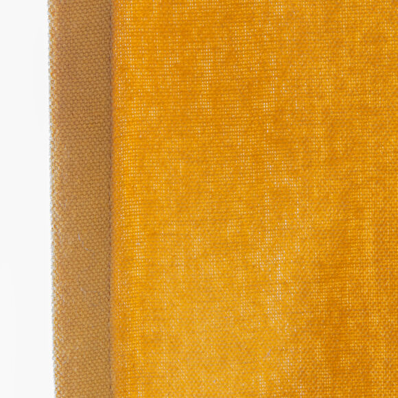 Cortina en algodón (140 x 260 cm) Pixel Amarillo azafrán