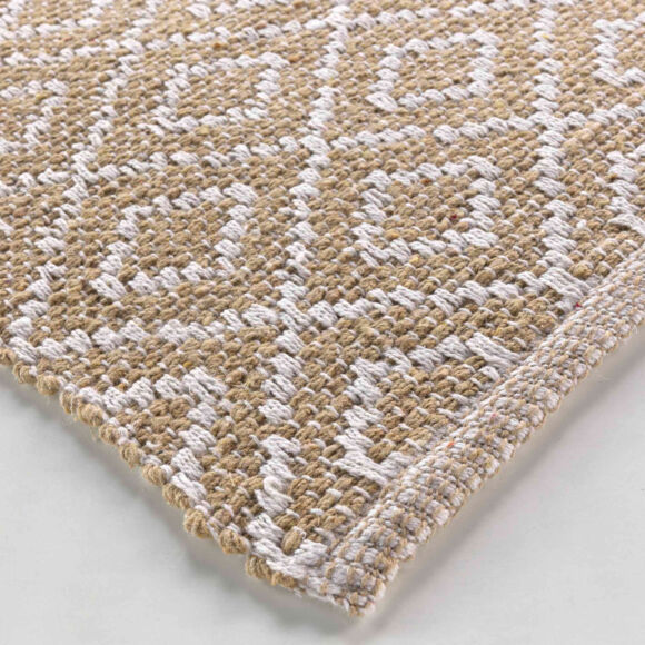 Alfombra en algodón (50 x 80 cm) Lazaro Marrón