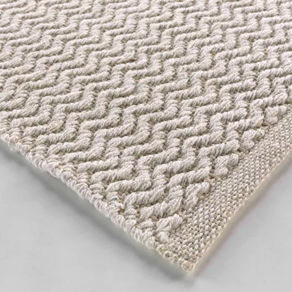 Alfombra en algodón (50 x 80 cm) Flavio Beige