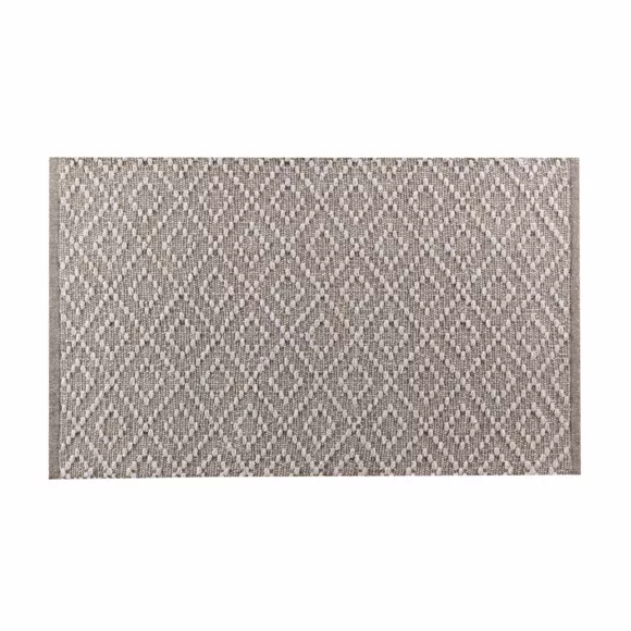 Baumwollteppich (50 x 80 cm) Dorana Taupe