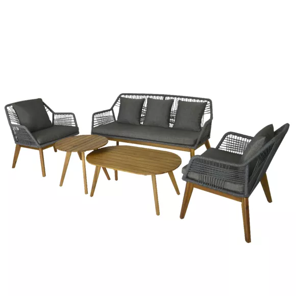 Ensemble de jardin seville corde pp GRIS outdoor fsc 100%
gris L72.00-W74.00-H80.00cm
L72.00-W152.00-H80.00cm
dia55.00--H47.0