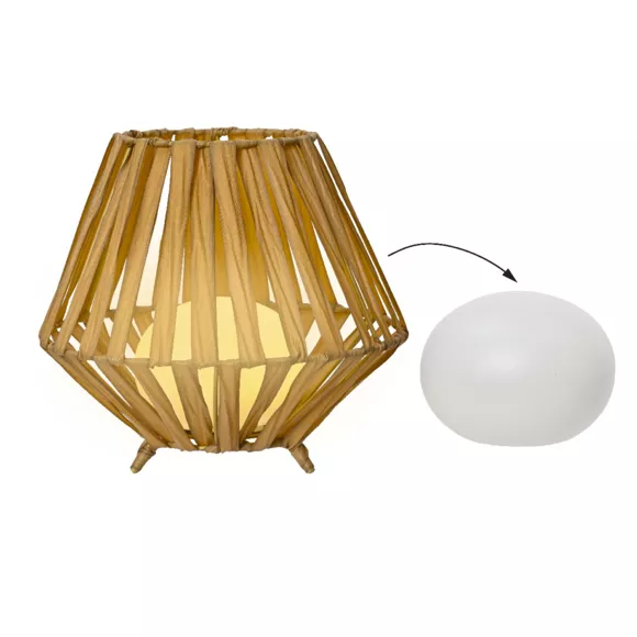 Tagfellantaarn solar LED (H22,5 cm) Augusta - Warm wit