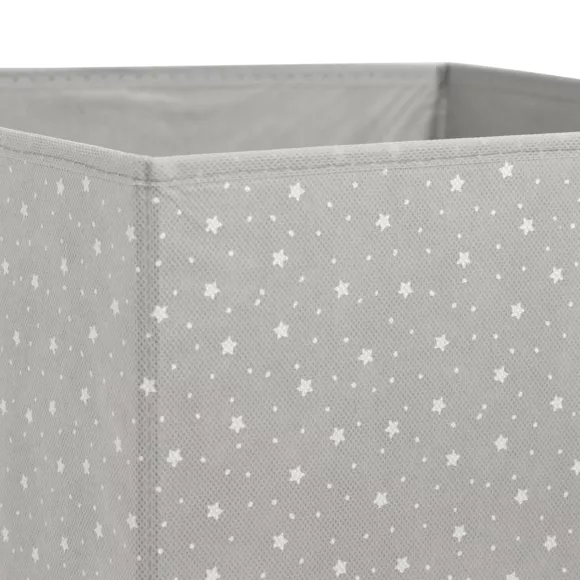 Cesta para juguetes Estrellas Gris 2