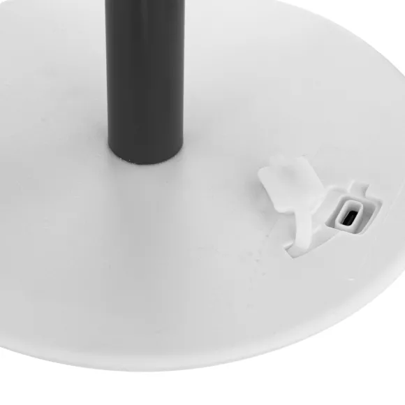 Lámpara de mesa exterior sin cable Zack - Gris gráfito