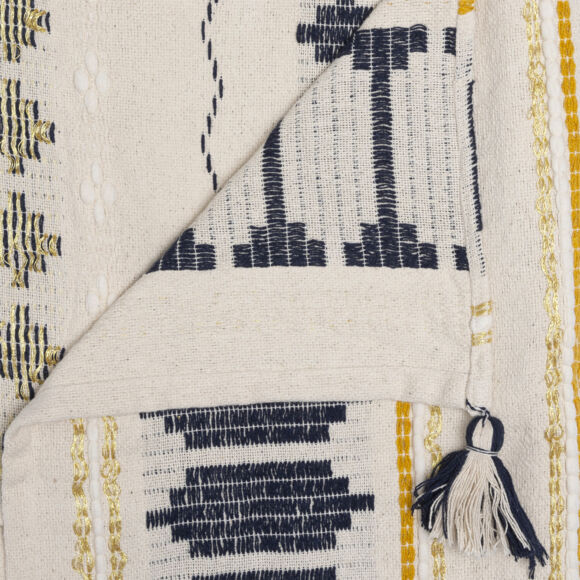 Tagesdecke aus Baumwolle (260 x 240 cm) Ilabay Beige