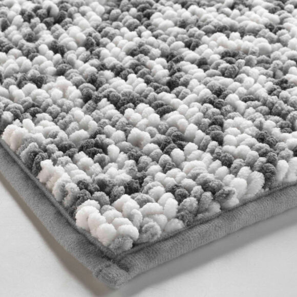 Tapis de bain microfibre (45 x 75 cm) Friza Gris anthracite