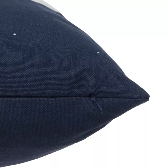 COUSSIN CARRE ESPACE 40X40 L, 40 x P, 10 x H, 40 cm Bleu FoncŽ