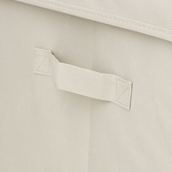Cesta de ropa plegable (36 x 36 x 55 cm) Colorama Beige