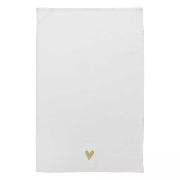 TORCHON VICHY FLO 45X70 X3 L, 70 x P, 45 x H, 0,5 cm Marron Tonka