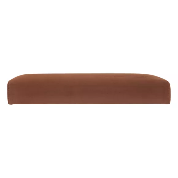 POUF PLI VEL TESS AMB L, 38 x P, 38 x H, 38 cm Ambre