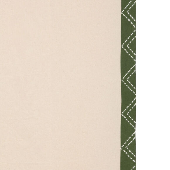 Rideau coton (140 x 260 cm) Exotic panama Blanc