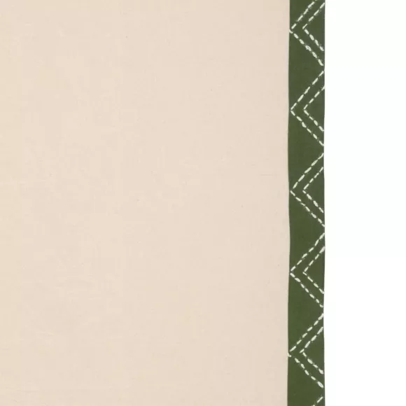 Cortina de algodón (140 x 260 cm) Exotic Panama Blanco