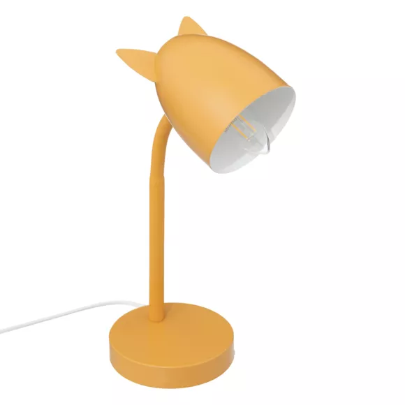 Lampada da posare bambini (H31 cm) Orecchie Giallo ocra