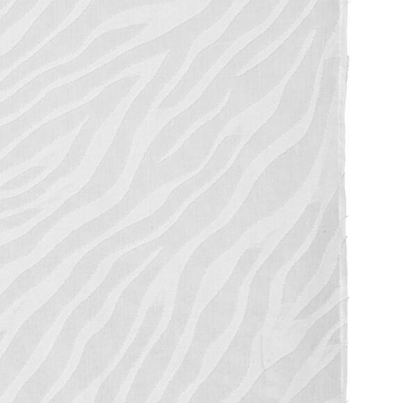 Tenda trasparente (140 x 240 cm) Boudoir Bianco