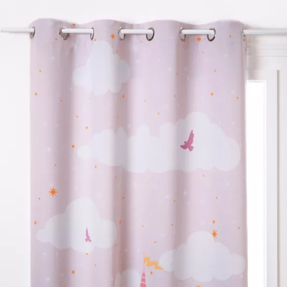 RIDEAU OCC CHATEAU 135X260 L, 135 x P, 0,05 x H, 260 cm Rose Clair