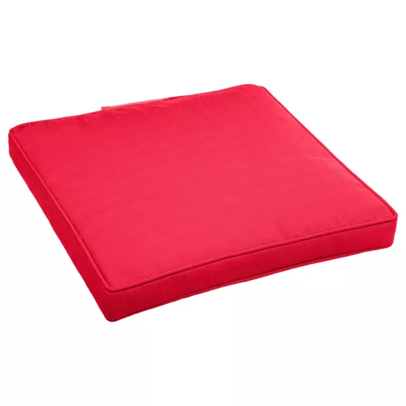 Coussin de chaise (40 cm) Korai Rouge grenade