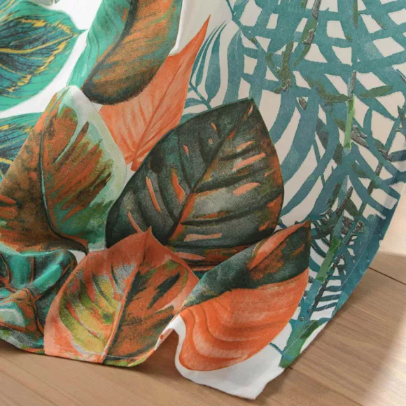 Gordijn katoen (140 x 260 cm) Eden Groen